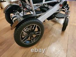 Lightweight Electric Folding Wheelchair, 24kg, 4mph, 2 x 250w motor