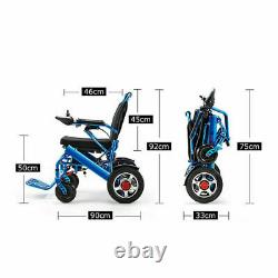 Lightweight Electric Power Wheelchair Mobility Aid Motorized Electric Wheelchair