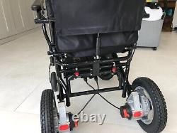 Lightweight Electric Wheelchair Folding. LITH-TECH SCR-R
