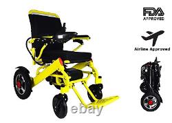 Lightweight Electric Wheelchair Mobility Aid Motorized Electric Power Wheelchair