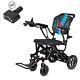 Lightweight Foldable Convenient Comfort Ergonomic Electric Wheelchair 10ah 250w