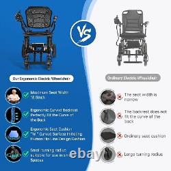 Lightweight Foldable Convenient Comfort Ergonomic Electric Wheelchair 10AH 250W