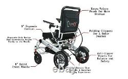 Lightweight Foldable Electric Wheelchair Motorized Heavy Duty Power Wheelchair