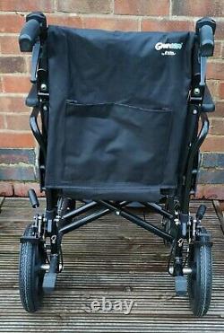Lightweight Foldable Manual Wheelchair 17 Inch Seat & Cushion. New Un-Used