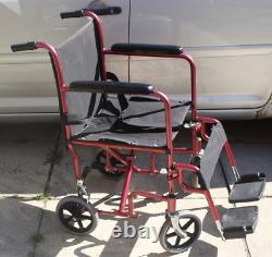Lightweight Foldable Portable Wheelchair