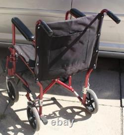 Lightweight Foldable Portable Wheelchair