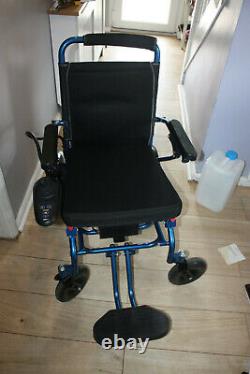 Lightweight Folding Electric Wheelchair used