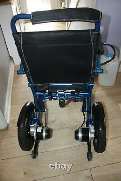 Lightweight Folding Electric Wheelchair used