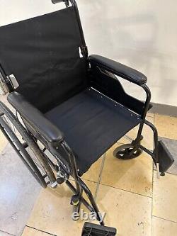 Lightweight Folding Manual Transit Wheelchair Brand Karma Sparrow 17 Seat