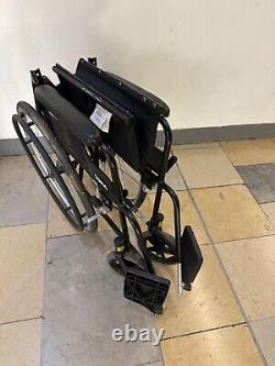Lightweight Folding Manual Transit Wheelchair Brand Karma Sparrow 17 Seat