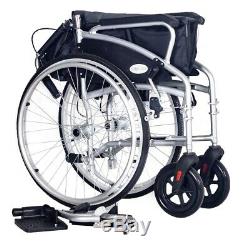 Lightweight Folding Self Propel manual Wheelchair With Brakes ECSP08 Elite Care