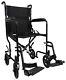 Lightweight Folding Transit Travel Attendant Propelled Wheelchair 5 Colours