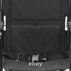 Lightweight Folding Transit Travel Wheelchair 9kg 19 Seat Width