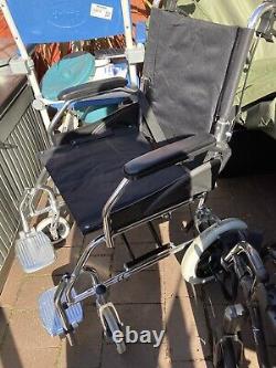 Lightweight Folding Wheelchair Black