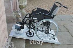 Lightweight Folding Wheelchair Mobility Scooter Rollator Suitcase Ramps 8 Foot