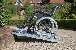 Lightweight Folding Wheelchair Mobility Scooter Rollator Suitcase Ramps 8 Foot