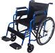 Lightweight Folding Wheelchair, Self Propelled Portable Wheelchair With Running