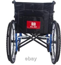 Lightweight Folding Wheelchair, Self Propelled Portable Wheelchair with Running