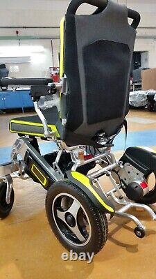 Lightweight Folding Wheelchair with Quick Release Batteries