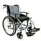Lightweight Self Propelled Wheelchair Attendant Brakes Padded Seat & Back