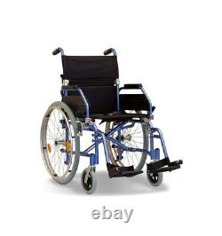 Lightweight Slim 16 Seat Folding Wheelchair Self Propel Aktiv X2 Crash Tested