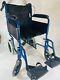 Lightweight Folding Nrs 29210 Transit Travel Wheelchair With Handbrakes