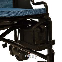 Lightweight folding electric wheelchair powerchair + lithium battery only 25kgs