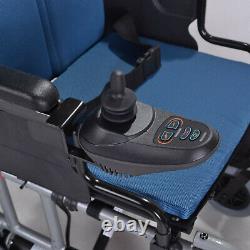 Lightweight folding electric wheelchair powerchair + lithium battery only 25kgs