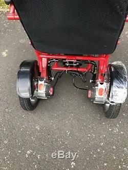 Lightweight folding electric wheelchair used Good Condition Refurbed