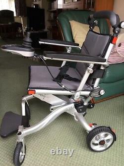 Lightweight folding electric wheelchair used Once
