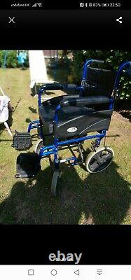 Lightweight folding electric wheelchair used ztec