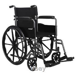 Lightweight folding manual wheelchair