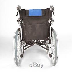 Lightweight folding self propelled wheelchair hand brakes Elite Care ECSP01-18