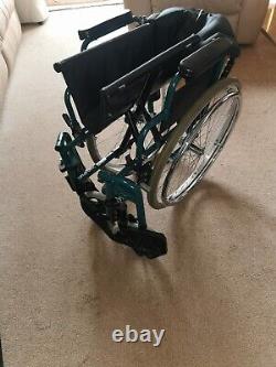 Lightweight folding wheelchair in lovely condition. Self propelled or pushed