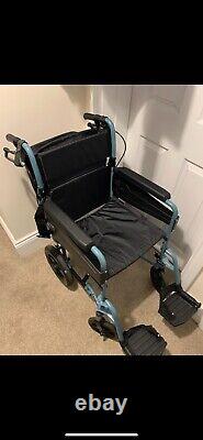 Lightweight folding wheelchair used