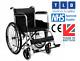 Lightweight Self-propelled Folding Wheelchair For Disabled And Elderly