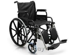 Lightweight self-propelled Folding Wheelchair for Disabled and Elderly