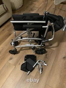 Lightweight wheelchair with Wheelchair Cosy + Poncho