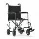 Livewell 19 Inch Lightweight Folding Wheelchair