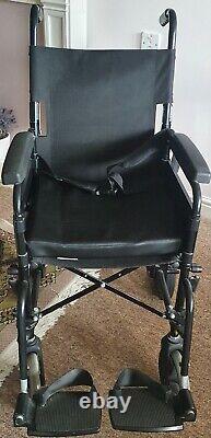 Lomax Transit Wheelchair, Sturdy, Very Manoeuvrable, Comfortable, Collapsible