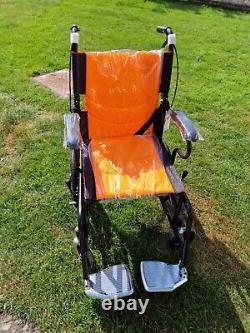 MADE Orange Mobility Wheelchair Folding Lightweight Special Needs Pushchair