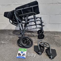 Magnelite Ultra Lightweight Folding Transit Wheelchair Weighs only 9.5kg
