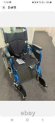 Manual Wheelchair Self Propelling or Attendant Control Folding Lightweight