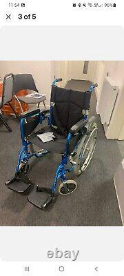 Manual Wheelchair Self Propelling or Attendant Control Folding Lightweight