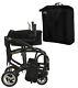 Mobiquip 8kg Travel Wheelchair, Ultra Lightweight, Portable Transit Travel Chair