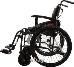 MobiQuip All Terrain G-Explorer, Lightweight, Folding, Aluminium Wheelchair