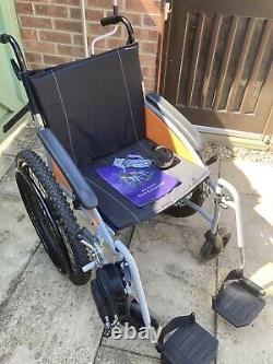 MobiQuip G-Explorer All Terrain Wheelchair. Lightweight Folding