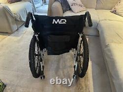 MobiQuip G-Explorer All Terrain Wheelchair. Lightweight, folding, 18 inch seat widt