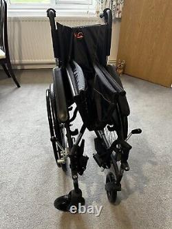 MobiQuip Lightweight Wheelchair 12kg, 18in Seat, Manual Self Propelled Chair