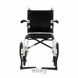 MobiQuip Travel Wheelchair, Ultra Lightweight, Portable Transit Travel Chair